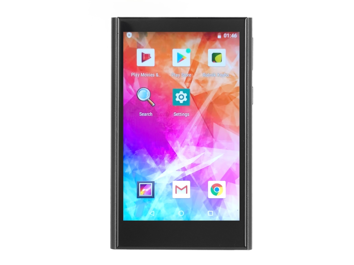 Reproductor MP4 Bluetooth Hi-Fi Yizhood H2 de 4 pulgadas sin pérdidas, con tarjeta TF de 128 GB (negro)