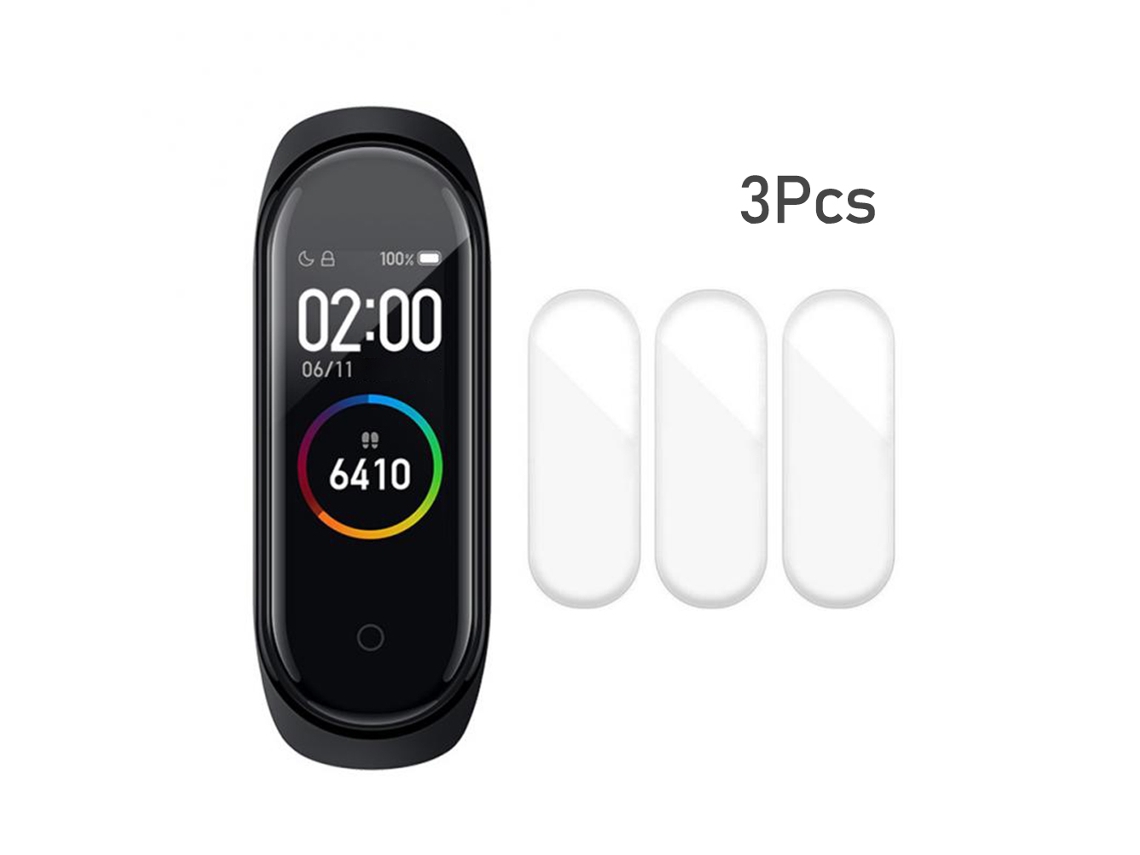 Protector de pantalla para Xiaomi Mi Band 5, película de TPU flexible de cobertura completa