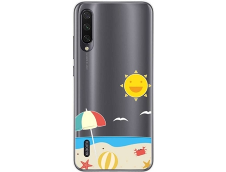 Carcasa Xiaomi Mi A3 TUMUNDOSMARTPHONE Playa Multicolor