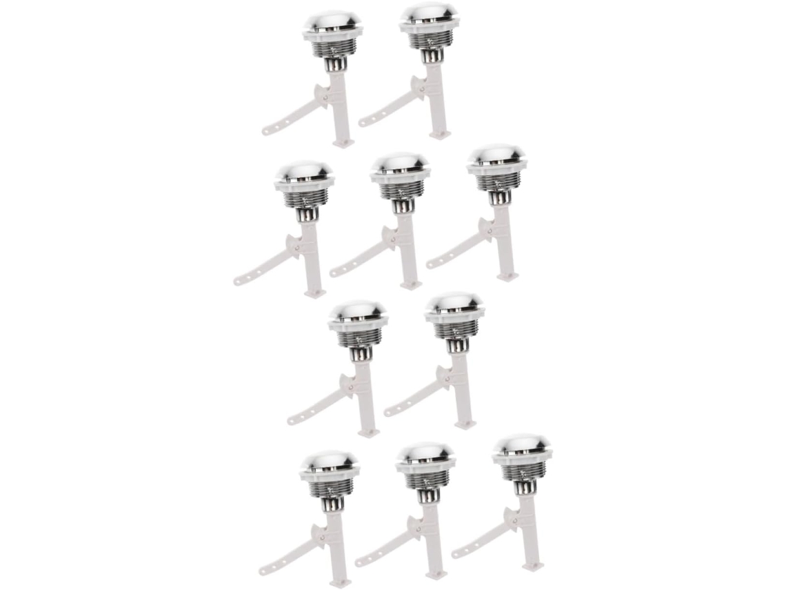 Juego de 5 botones de descarga para inodoros Serie 2, compatibles con tanques Gokoco D
