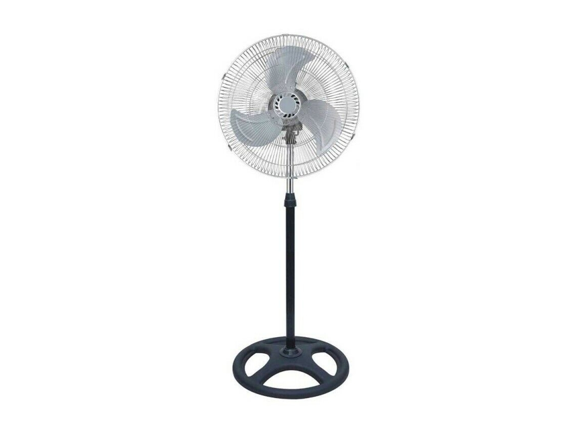 Ventilador de pie 18'' pulgadas metálico aspa acero giratorio