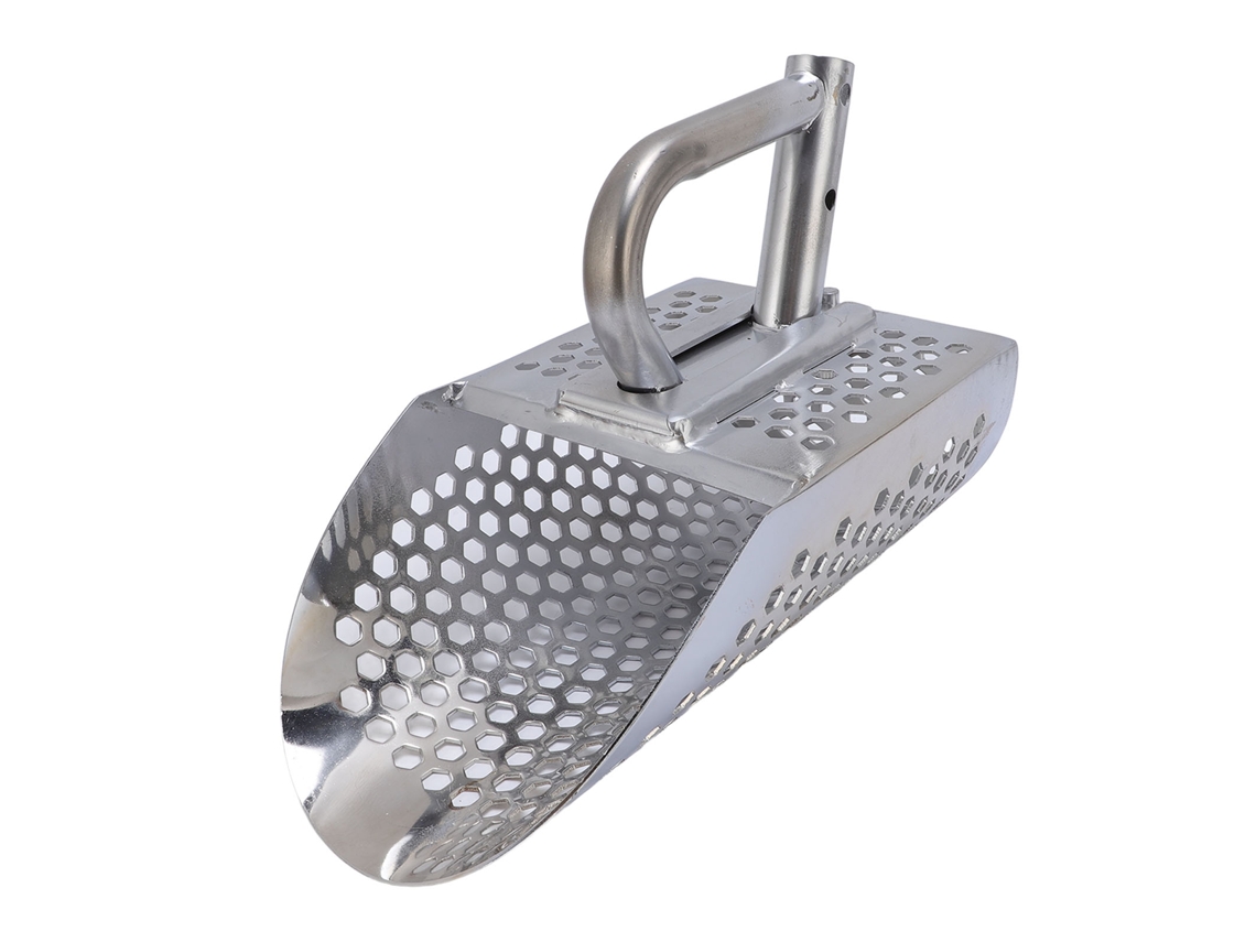 Tamiz De Arena De Acero Inoxidable Con Rodamiento Extraíble Para Detector De Metales - Accesorio Para La Búsqueda De Tesoros