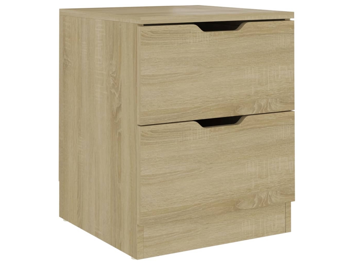 Maison Exclusive - Mesita De Noche Madera De Ingeniería Roble Sonoma 40x40x50 Cm