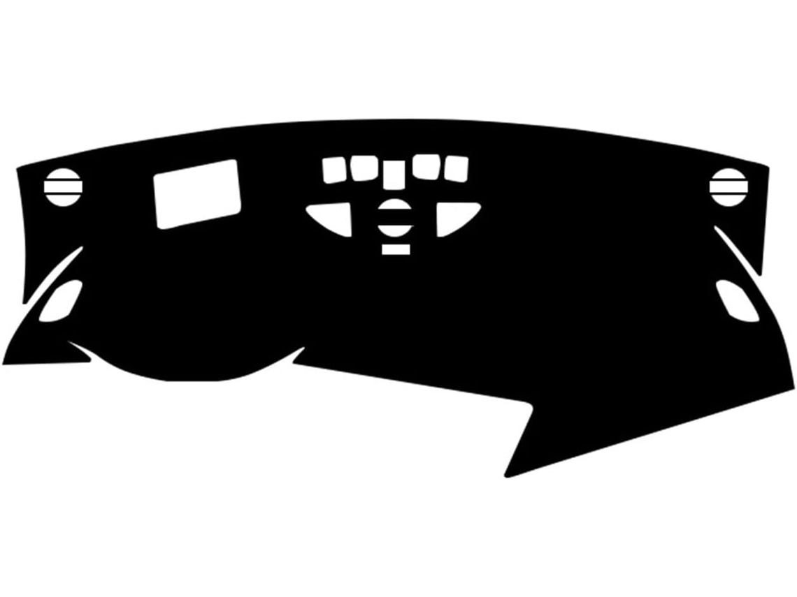 Alfombrilla Protectora De Cuero Y Fibra Carbono Para El Salpicadero Del Buick Envision 2020-2023 (negro, Sin