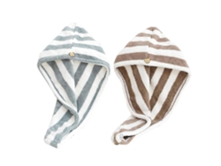Toalla de microfibra para el cabello, turbante, diadema de secado rápido Rosewell
