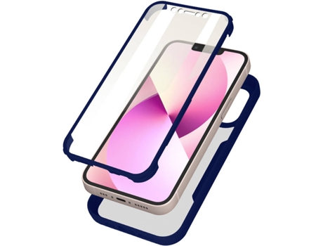Carcasa iPhone 13 Mini AVIZAR Protección 360° Azul