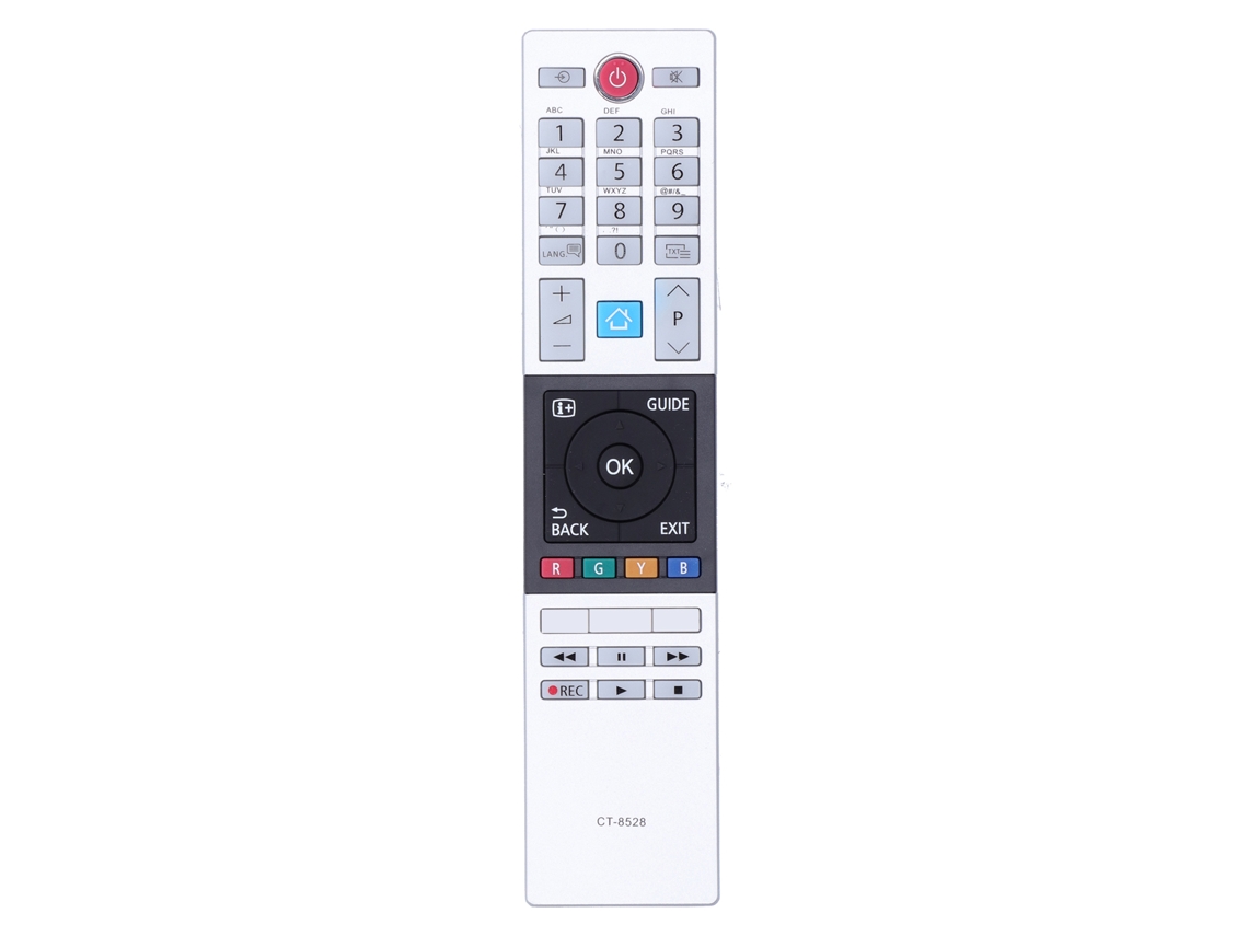 Mando A Distancia De Repuesto Para Televisor Led Hd Toshiba Ct-8528 (sin Accesorios De Programación)