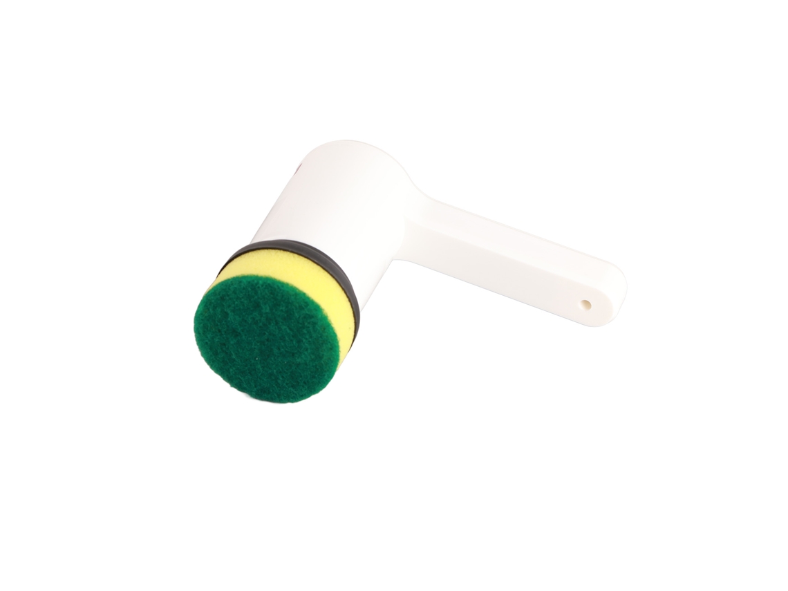 Cepillo de limpieza eléctrico multifuncional Baok Semi Cord con cable extensible, 3 velocidades, plástico blanco, 800 mAh, para cocina y baño.