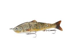 Señuelo De Pesca Artificial De Abs Con 4 Secciones, 12 Cm/18 G, Señuelo De Natación Realista Y145-4