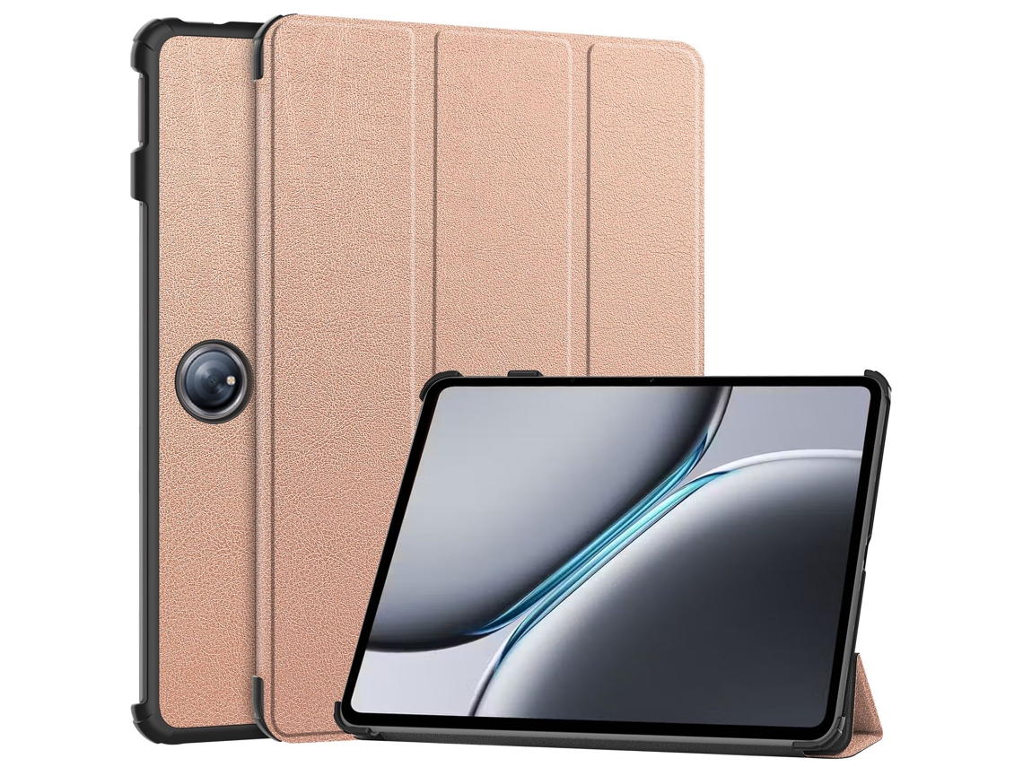 Funda Fwinl para Oppo One Plus Pad 2/One Plus Pad Pro de 12,1 pulgadas (2024), color oro rosa
