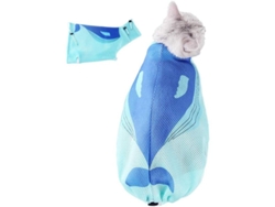 Omni-bolsa De Toalla Para Gatos Transporte Portátil Antiarañazos Lavable Para Baño Corte De Uñas Cuidado De Piel