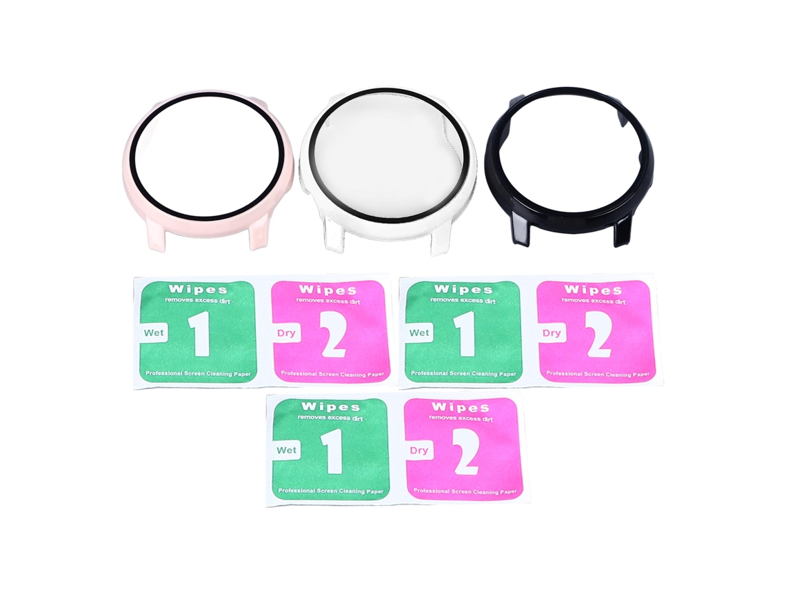 3 Fundas Protectoras Con Protector De Pantalla De Vidrio Templado Para El Reloj Inteligente Pace 3.