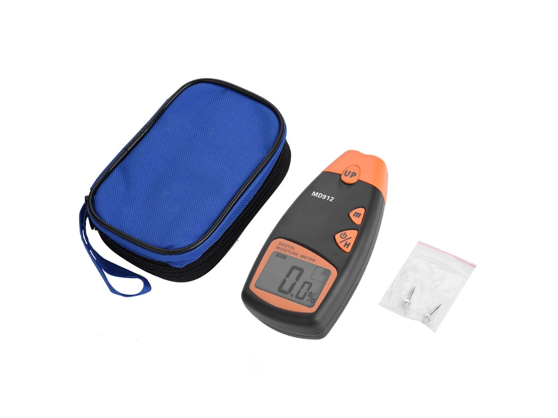 Detector De Humedad Madera Lcd Digital 2/4 Pin Medidor Humedad Madera