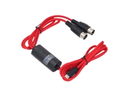Cable Usb Tipo C A Midi, 1,5 M, Adaptador De Interfaz Usb De 5 Pines Plug And Play.