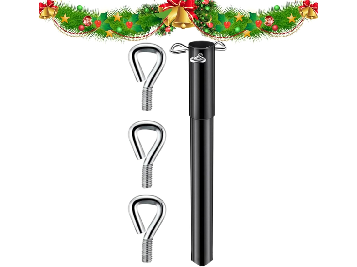 Realzador De Árboles Artificiales: Soporte Metálico, Soporte Multiusos, Base De Hierro Duradera, Estabilizador De