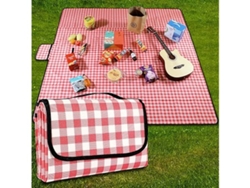 Esterilla/colchón De Playa Impermeable Para Picnic, De 200 X 200 Cm, Con Asa, Perfecta Para Senderismo, Viajes Y Acampada.