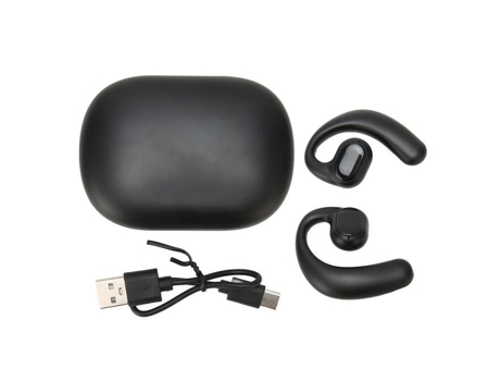 HURRISE Auriculares con cable Auriculares de conducción ósea Ipx7 Cable Auriculares deportivos impermeables Reproductor de sonido