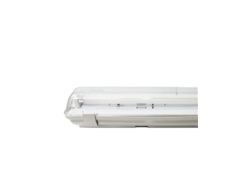 MATEL Pantalla Fluorescente Estanca 2 Tubos Trifósforo 18W 60Cm
