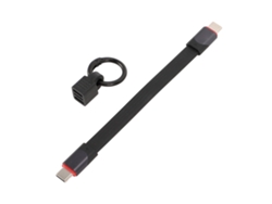 Cable corto 2026dn Tipo C PD 60W Carga rápida 40Gbps USB 4.0 a Thunderbolt 3