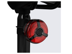 Luz trasera para bicicleta Yizhood 270° con 5 modos, IPX8, color negro