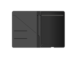 Cuaderno de escritura inteligente VSON WP9623 con bolígrafo de sensibilidad a la presión de 8192 niveles, funda protectora de almacenamiento sin conexión de 150 páginas negro
