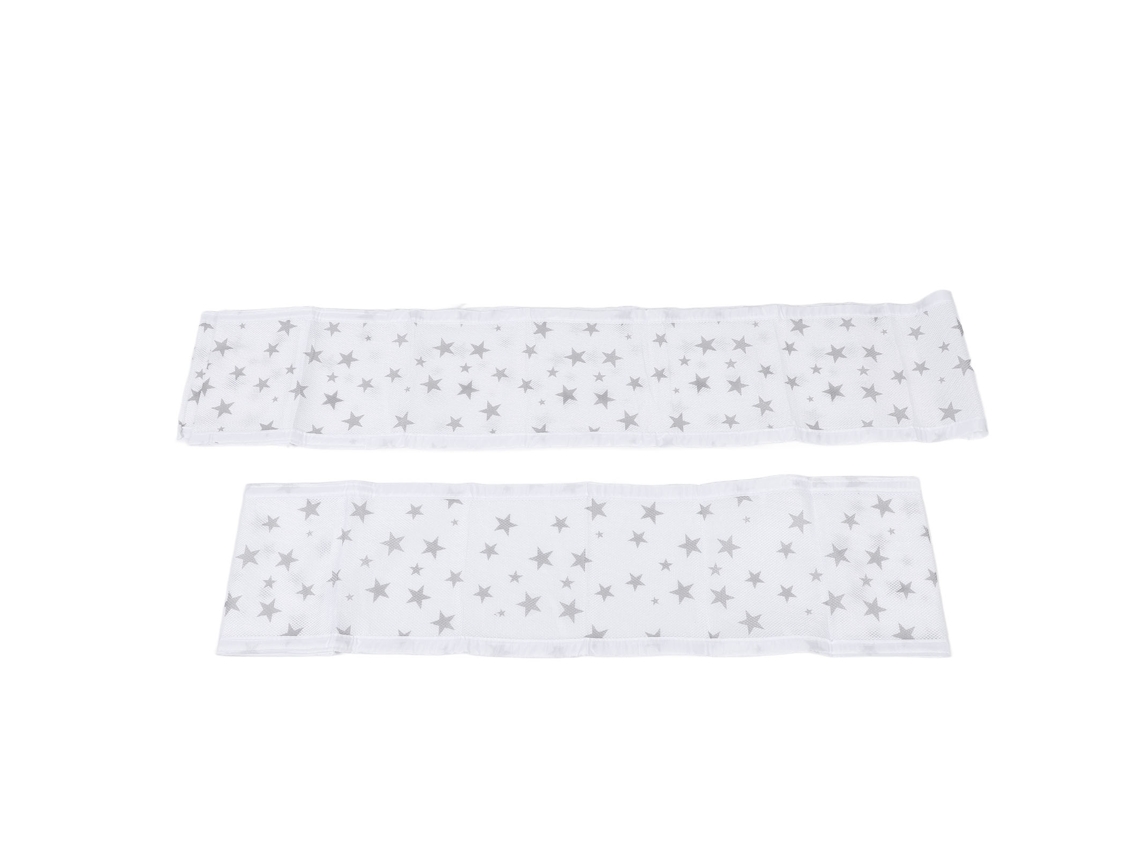 2 Protectores De Barandilla Para Cuna De Bebé, De Malla Transpirable, Anticaídas Y Suave.
