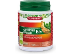 Complemento Alimentar SUPERDIET Ginseng Bio (150 pérolas)