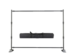 Soporte de fondo, diseño de doble barra transversal, compatible con pantalla verde, KR 3,0 x 2,4 m OEM