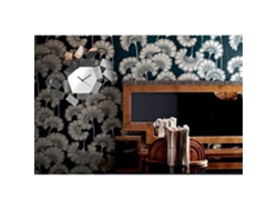 Reloj Alessi MT19 de acero inoxidable 1810 Dimensiones L46 H335 Diseño contemporáneo