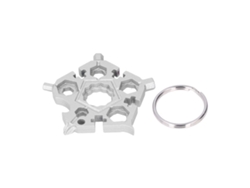 Llave Snowflake de acero al carbono 23 en 1 Sin marca