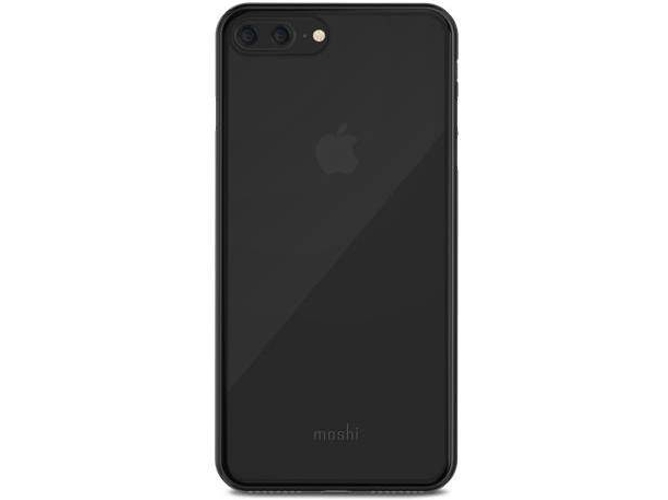 Funda iPhone 6 Plus, 6s Plus, 7 Plus, 8 Plus MOSHI Superskin Negro
