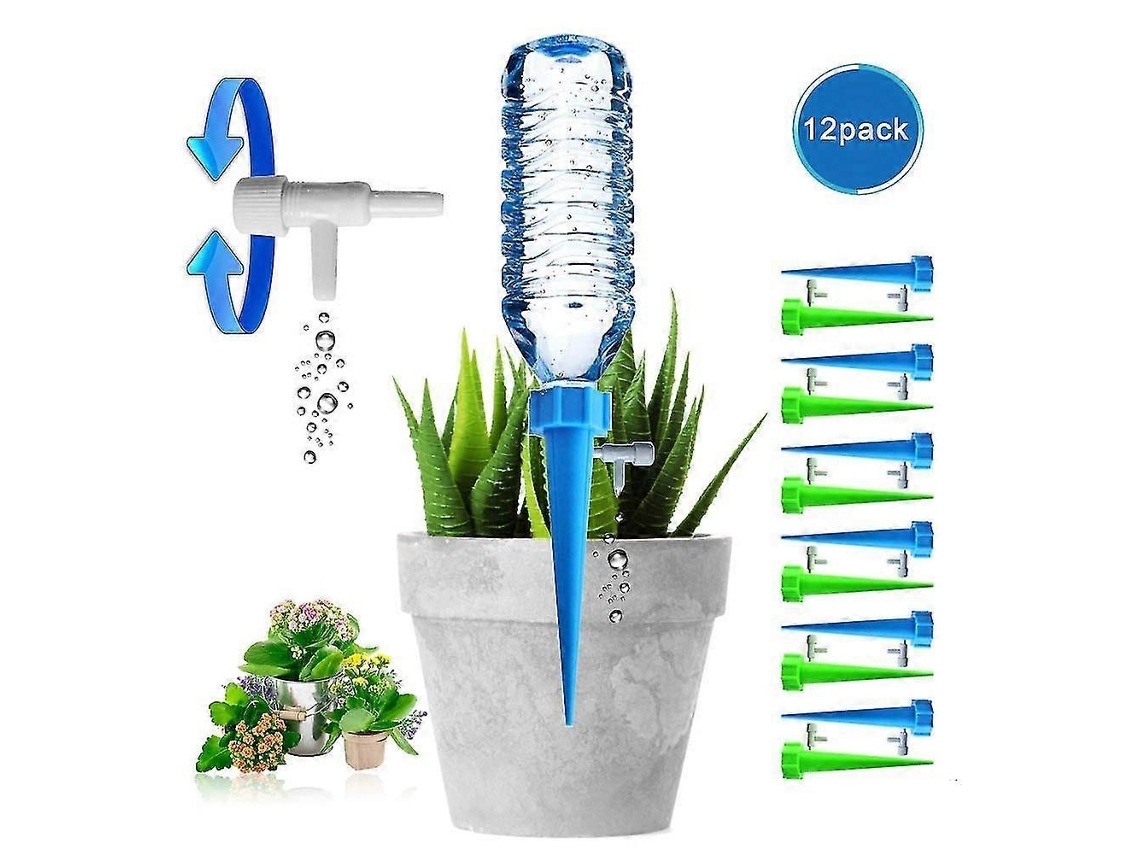12 Dispositivos De Riego Automático Para Plantas Con Interruptor De Control, Regulable Y De Alta Calidad