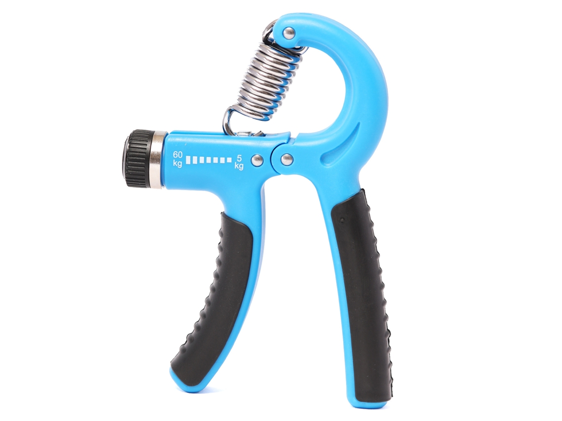 Entrenador de Mano, Resistencia Ajustable de 10 a 60 kg para Músicos, Atletas y Recuperación de Manos Chrui (Azul)