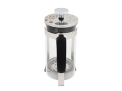 Cafetera de prensa francesa Any Morning para espresso, 450 ml, acero inoxidable y cristal, fácil de limpiar.