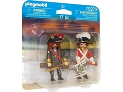 PLAYMOBIL: Pirata y Soldado - 70272 (Edad Mínima: 3 - 17 piezas)