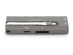 HUB USB-C LMP TRAVEL DOCK 4K 9P CINZ ESC