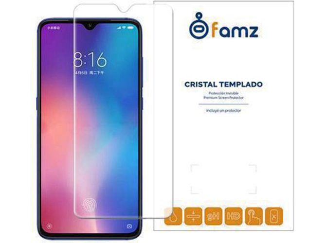 Protector de Cristal Templado Xiaomi Mi 9 FAMZ PPXM9C_ES