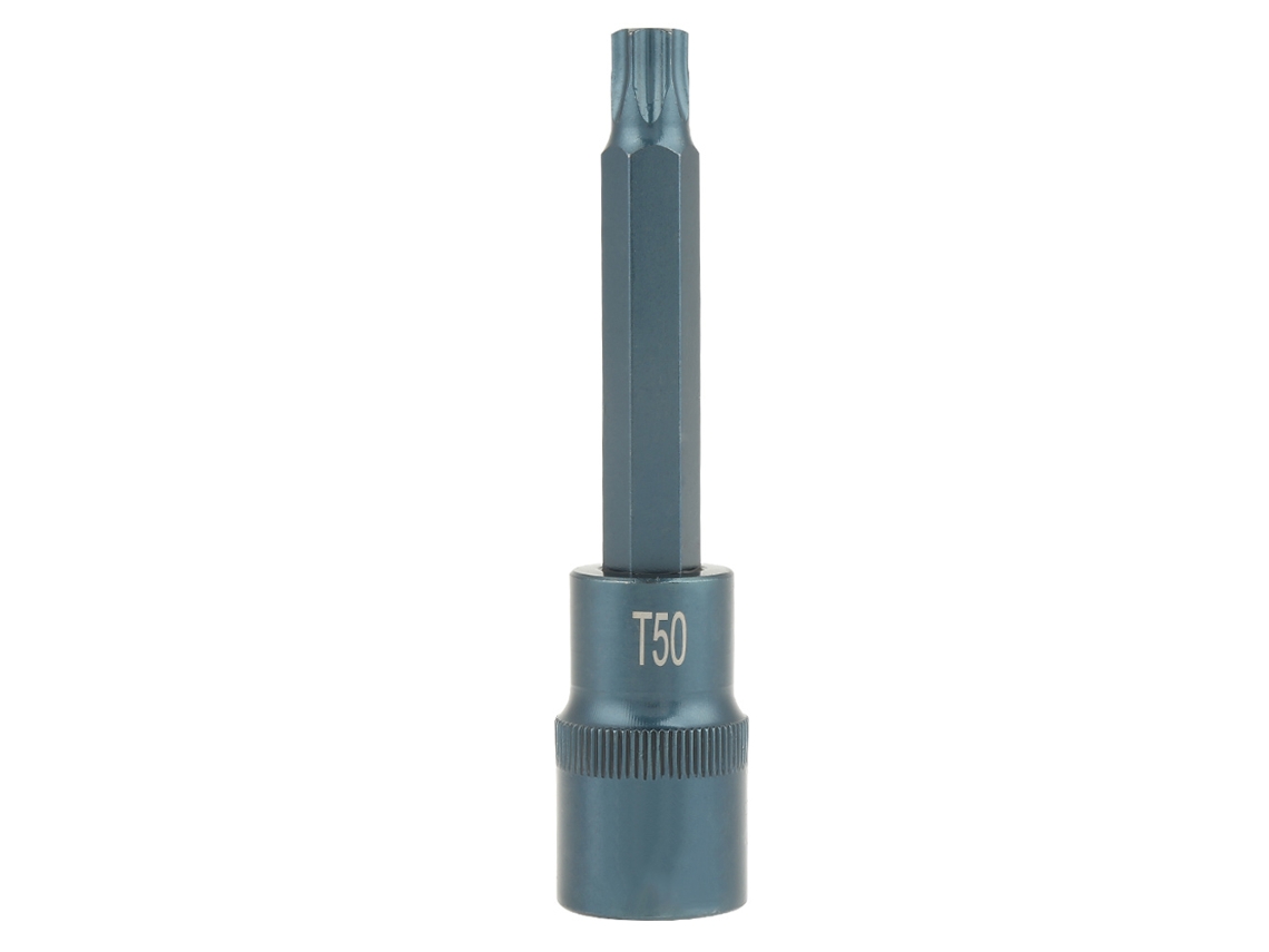 Destornillador eléctrico Plum Bit Star T50 de 1/2'' (100 mm) de acero aleado S2, ligero (120 g).