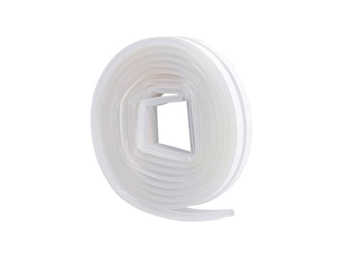 Burlete De Silicona Adhesivo 9mm 6m Transparente