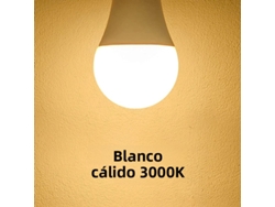 Bombilla Led (base De Rosca E27 6w Blanco Cálido), 220 V, Adecuada Para La Iluminación Diaria Del Salón.