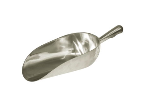 Cuchara medidora redonda de aluminio KERBL