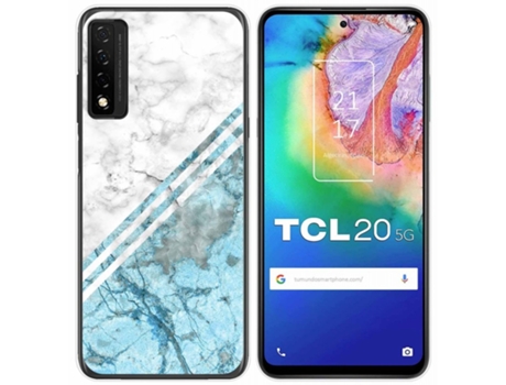 Carcasa TCL 20 5G TUMUNDOSMARTPHONE Dibujos Multicolor