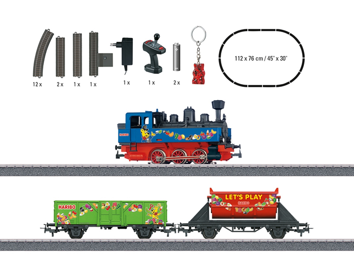 Maqueta de tren y ferrocarril MÄRKLIN (6 anos)