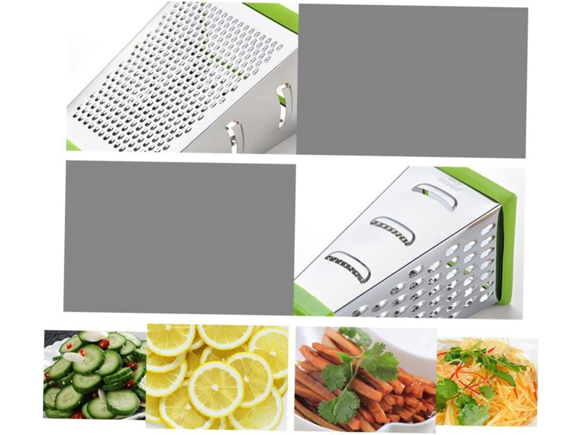 Rallador multifuncional de acero inoxidable, cortador de patatas y zanahorias, utensilio de cocina diario, Vayotoy