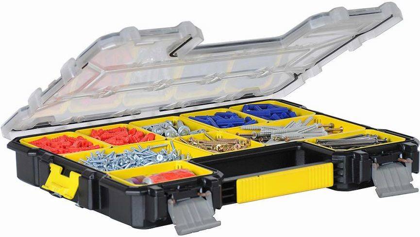 Fatmax Caja Organizador llano stanley profi de herramientas multicolor