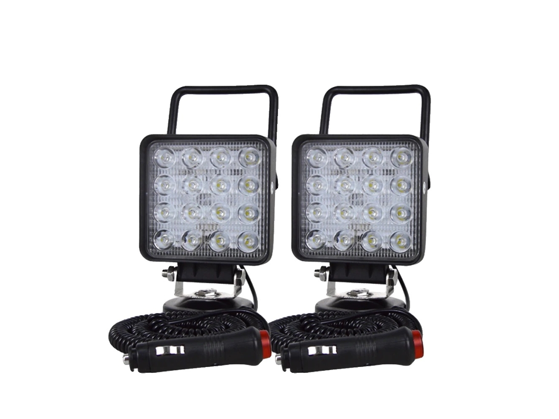 Luz de trabajo, haz combinado, alto brillo, 2 focos de 48 W OEM