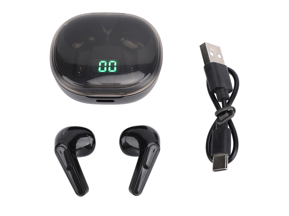 Auriculares Con Bluetooth 5.3, Aplicación, Traductor, 144 Idiomas, Traducción En Tiempo Real, Cancelación De Ruido, Color Negro.