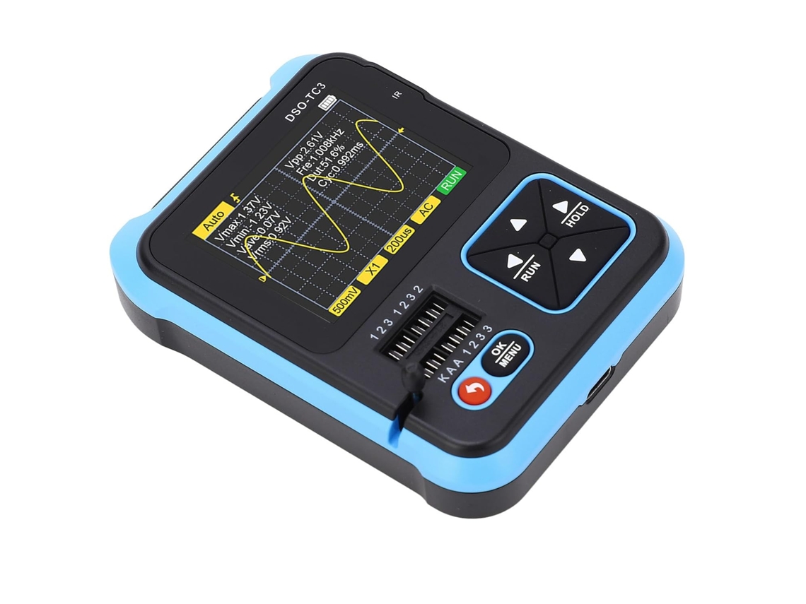 Medidor De Capacitancia Y Probador Digital Y De Transistores Portátil