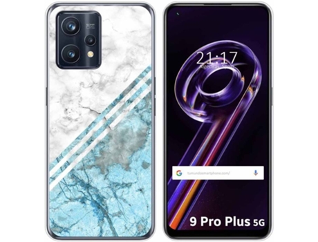 Carcasa para Realme 9 Pro Plus 5G TUMUNDOSMARTPHONE Dibujos Mármol 02 Multicolor