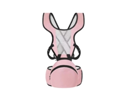 Portero Bebé Eifson 4 En 1 Con Asiento De Cadera 0-24 Meses (rosa)